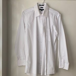 Men’s white dress shirt. 16 1/2. 32/33. White.